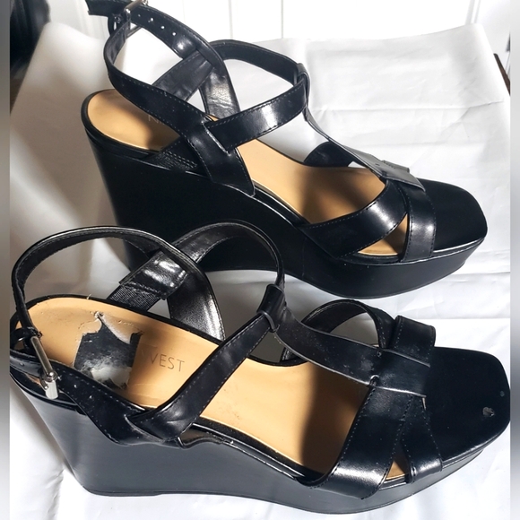 Nine West Shoes - Women's high heel shoes wedges Nine West size 10